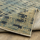 Oriental Weavers Sphinx Reed Re07B Beige/ Blue Rug.