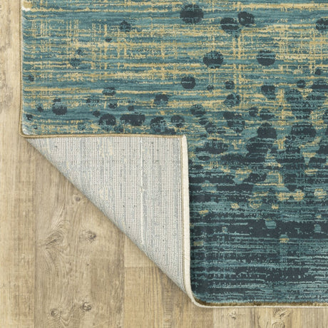 Oriental Weavers Sphinx Reed Re08A Blue/ Green Rug.