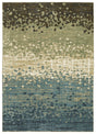 Oriental Weavers Sphinx Reed Re08A Blue/ Green Rug.