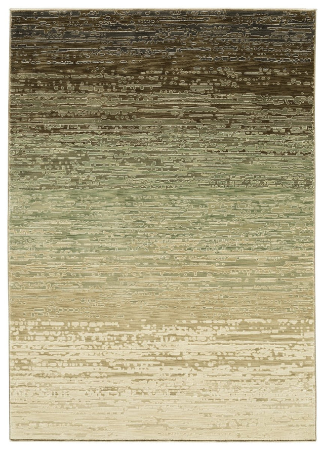 Oriental Weavers Sphinx Reed Re09A Beige/ Green Rug.