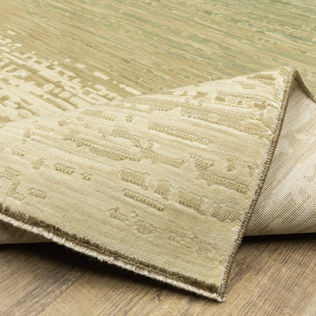 Oriental Weavers Sphinx Reed Re09A Beige/ Green Rug.
