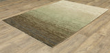 Oriental Weavers Sphinx Reed Re09A Beige/ Green Rug.