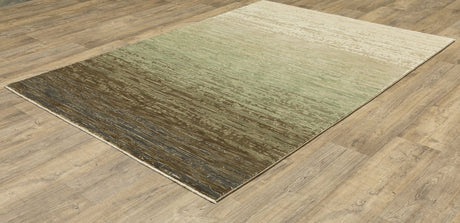 Oriental Weavers Sphinx Reed Re09A Beige/ Green Rug.