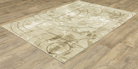 Oriental Weavers Sphinx Reed Re10A Beige/ Brown Rug.