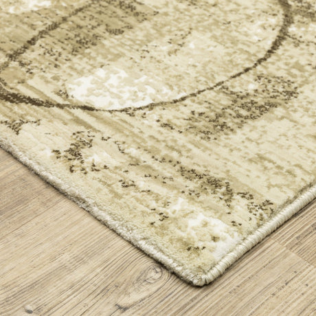 Oriental Weavers Sphinx Reed Re10A Beige/ Brown Rug.