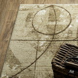 Oriental Weavers Sphinx Reed Re10A Beige/ Brown Rug.