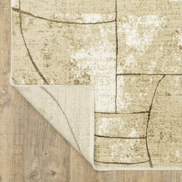 Oriental Weavers Sphinx Reed Re10A Beige/ Brown Rug.