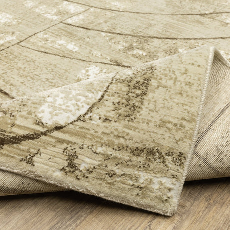 Oriental Weavers Sphinx Reed Re10A Beige/ Brown Rug.