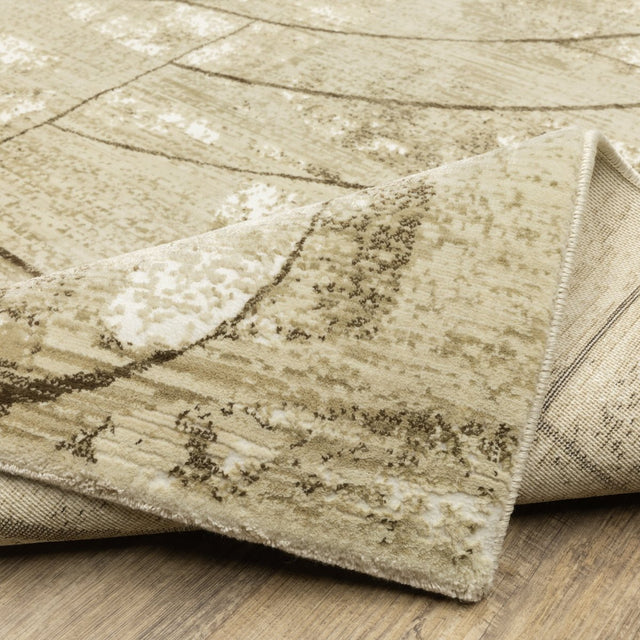 Oriental Weavers Sphinx Reed Re10A Beige/ Brown Rug.