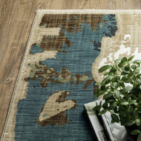 Oriental Weavers Sphinx Reed Re11Q Beige/ Multi Rug.