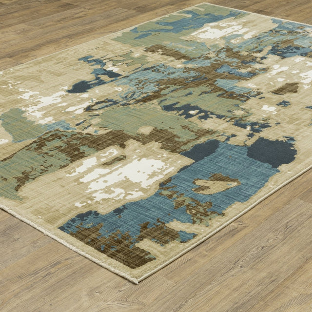 Oriental Weavers Sphinx Reed Re11Q Beige/ Multi Rug.