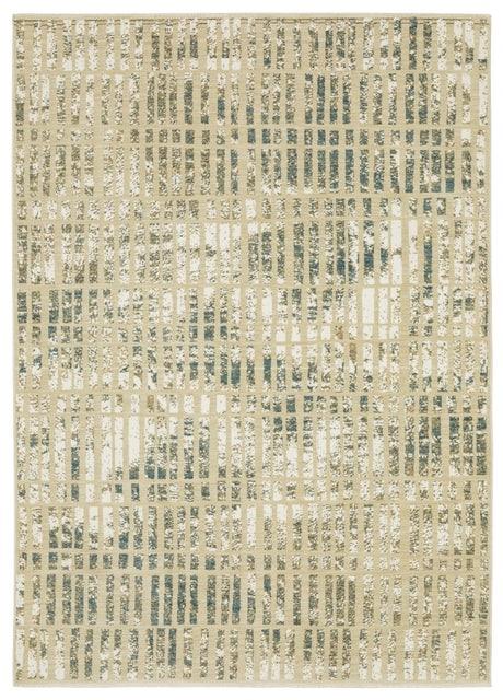 Oriental Weavers Sphinx Reed Re12W Ivory/ Blue Rug.