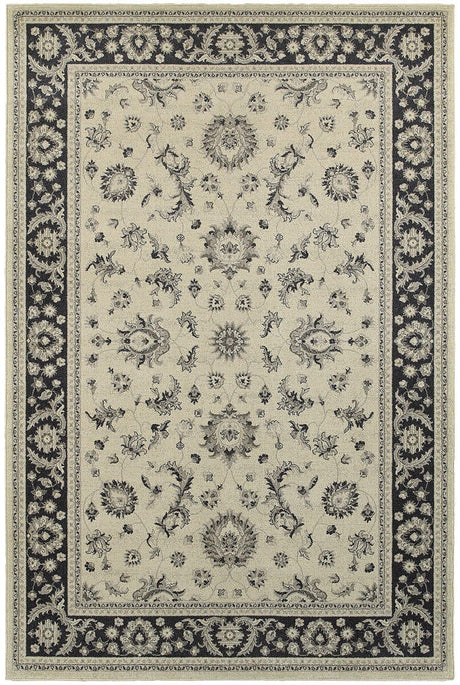 Oriental Weavers Sphinx Richmond 117W3 Ivory / Navy Rugs.