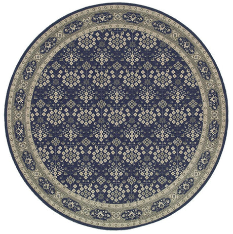 Oriental Weavers Sphinx Richmond 119B3 Navy / Grey Rugs.