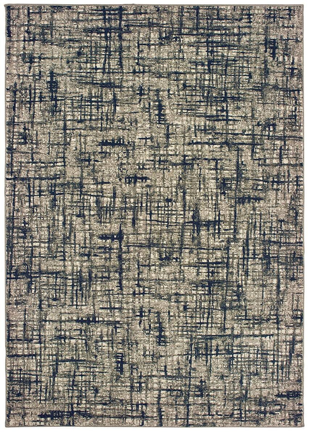 Oriental Weavers Sphinx Richmond 802K3 Grey / Navy Rugs.