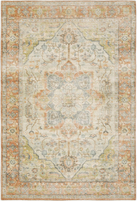 Oriental Weavers Sphinx Savoy 28101 Orange/ Blue Rugs.