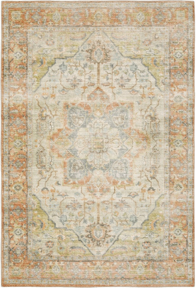 Oriental Weavers Sphinx Savoy 28101 Orange/ Blue Rugs.