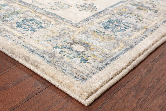 Oriental Weavers Sphinx Sedona 5171C Ivory / Blue Rugs.