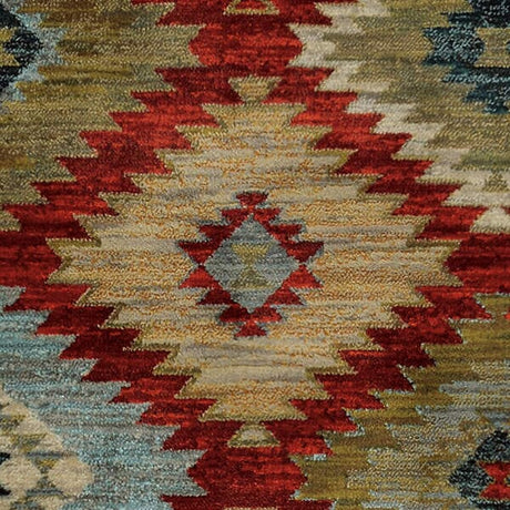 Oriental Weavers Sphinx Sedona 5936D Red / Multi Rugs.