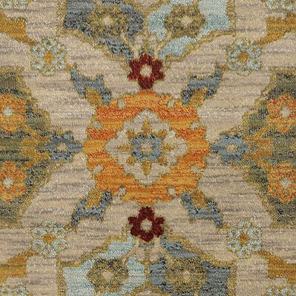 Oriental Weavers Sphinx Sedona 6357A Beige / Orange Rugs.