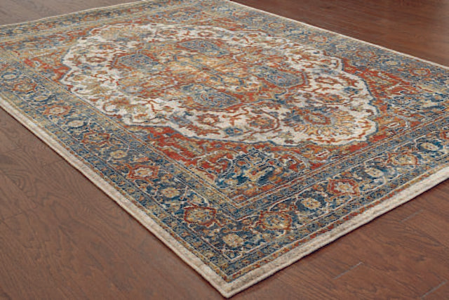 Oriental Weavers Sphinx Sedona 6382B Red / Multi Rugs.