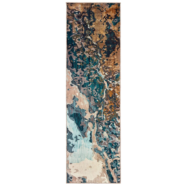 Oriental Weavers Sphinx Sedona 9490B Blue / Gold Rugs.