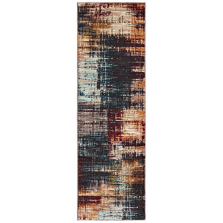 Oriental Weavers Sphinx Sedona 9584A Blue / Gold Rugs.