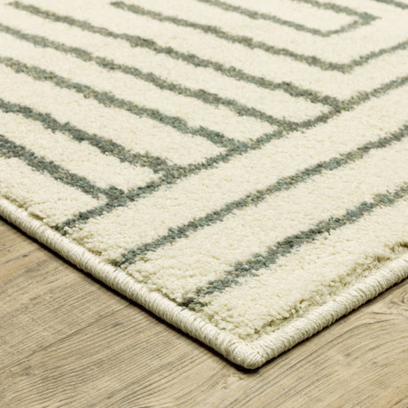 Oriental Weavers Sphinx Seneca Se08A Beige/ Grey Rugs.