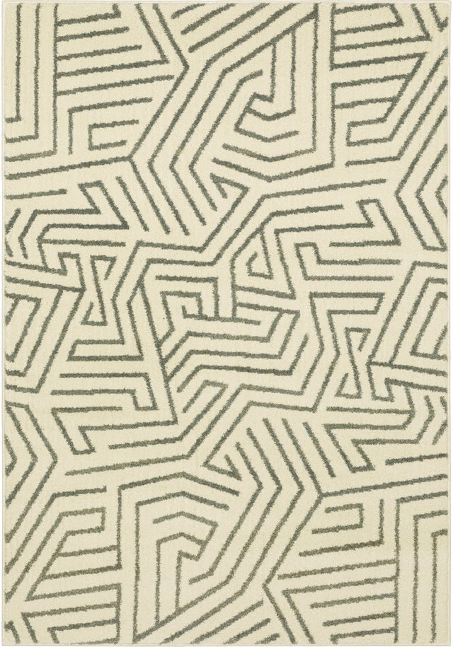 Oriental Weavers Sphinx Seneca Se08A Beige/ Grey Rugs.