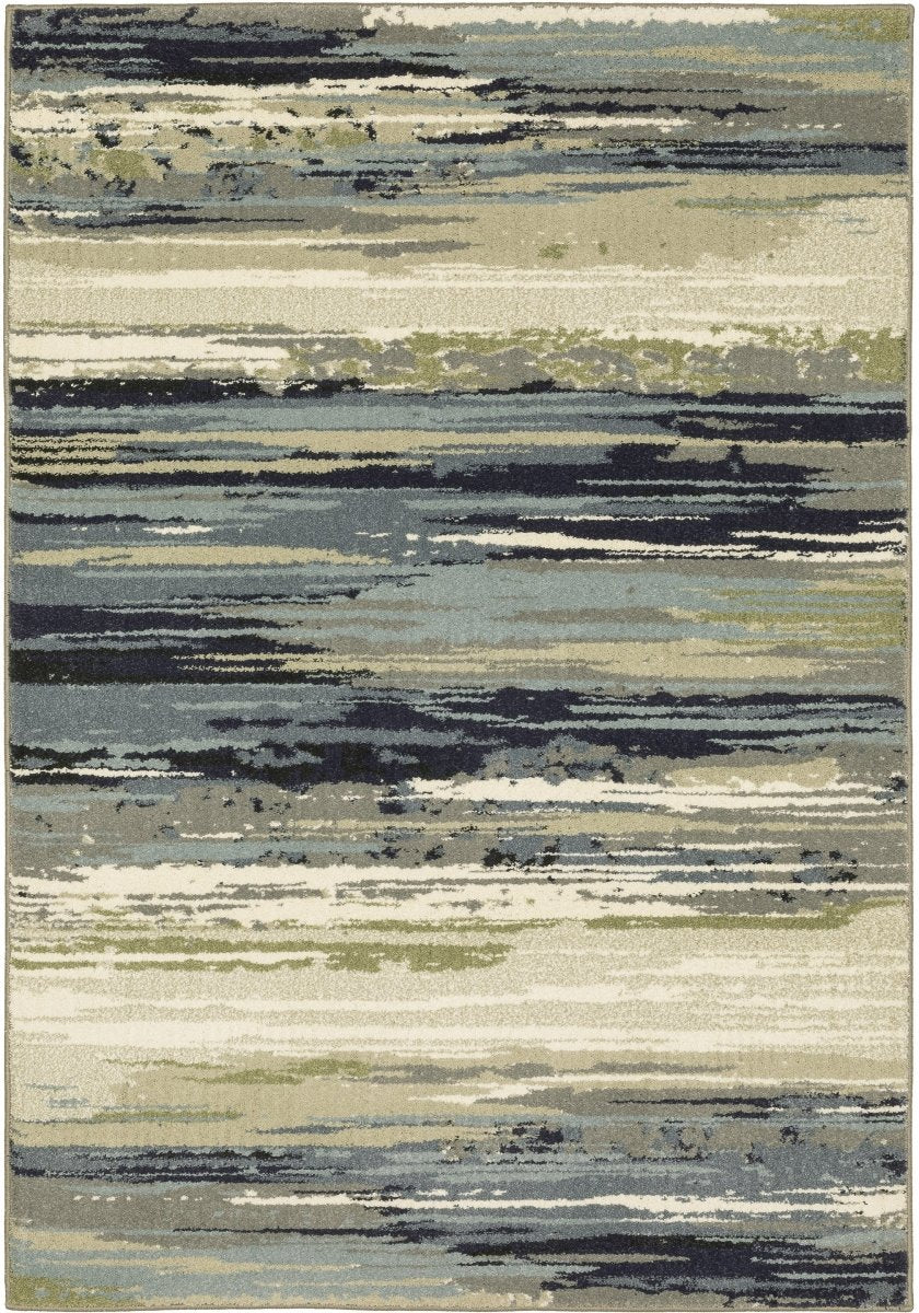 Oriental Weavers Sphinx Seneca Se09A Blue/ Green Rugs - Oriental ...