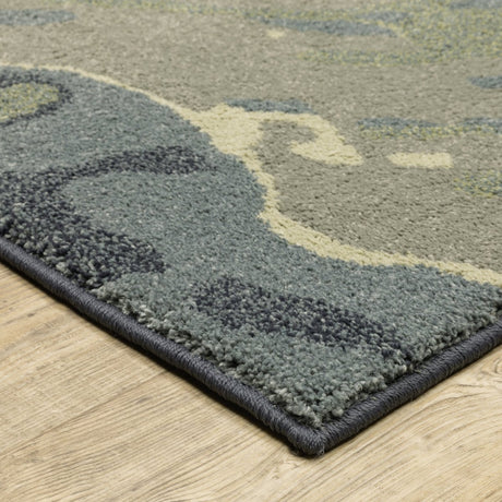 Oriental Weavers Sphinx Seneca Se10A Blue/ Green Rugs.