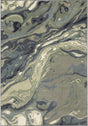 Oriental Weavers Sphinx Seneca Se10A Blue/ Green Rugs.