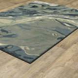 Oriental Weavers Sphinx Seneca Se10A Blue/ Green Rugs.
