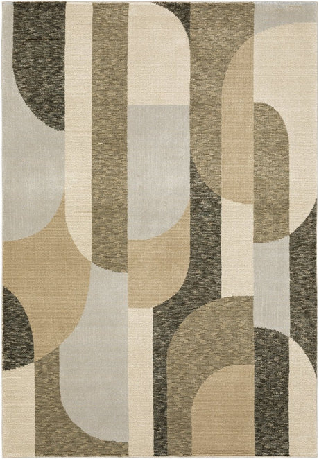 Oriental Weavers Sphinx Strada Str02 Brown/ Beige Rugs.