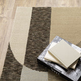 Oriental Weavers Sphinx Strada Str02 Brown/ Beige Rugs.