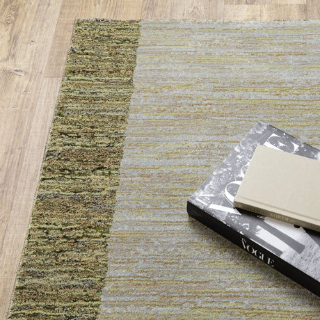Oriental Weavers Sphinx Strada Str05 Green/ Beige Rugs.