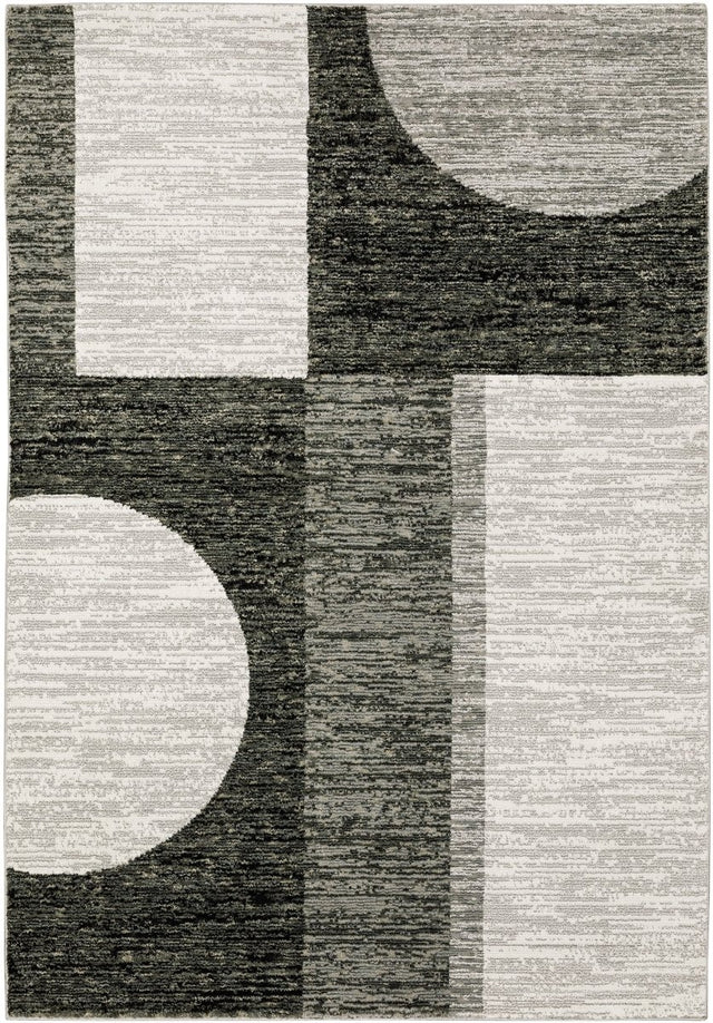 Oriental Weavers Sphinx Strada Str06 Charcoal/ Grey Rugs.