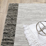 Oriental Weavers Sphinx Strada Str06 Charcoal/ Grey Rugs.
