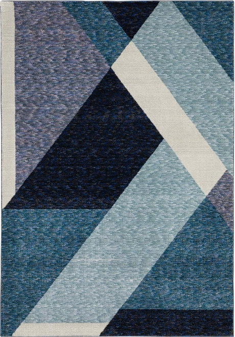 Oriental Weavers Sphinx Strada Str08 Blue/ Purple Rugs.
