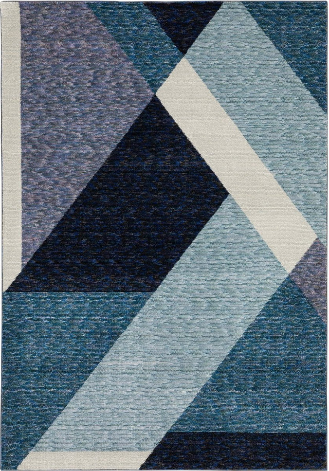 Oriental Weavers Sphinx Strada Str08 Blue/ Purple Rugs.