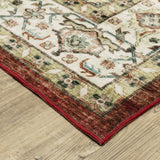 Oriental Weavers Sphinx Sumter Sum01 Red/ Ivory Rug.