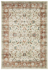 Oriental Weavers Sphinx Sumter Sum03 Ivory/ Rust Rug.