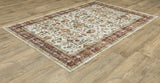 Oriental Weavers Sphinx Sumter Sum05 Ivory/ Red Rug.