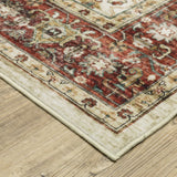 Oriental Weavers Sphinx Sumter Sum05 Ivory/ Red Rug.