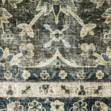 Oriental Weavers Sphinx Sumter Sum06 Grey/ Blue Rug.
