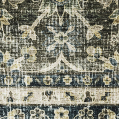 Oriental Weavers Sphinx Sumter Sum06 Grey/ Blue Rug.