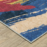 Oriental Weavers Sphinx Sumter SUM09 Multi Rugs - corner detail