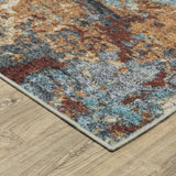 Oriental Weavers Sphinx Sumter SUM13 Rust Rugs - corner detail