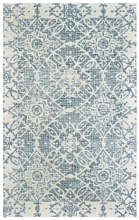 Oriental Weavers Sphinx Tallavera 55603 Blue / Ivory Rugs.