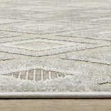 Oriental Weavers Sphinx Tangier Tan02 Beige/ Grey Rug.